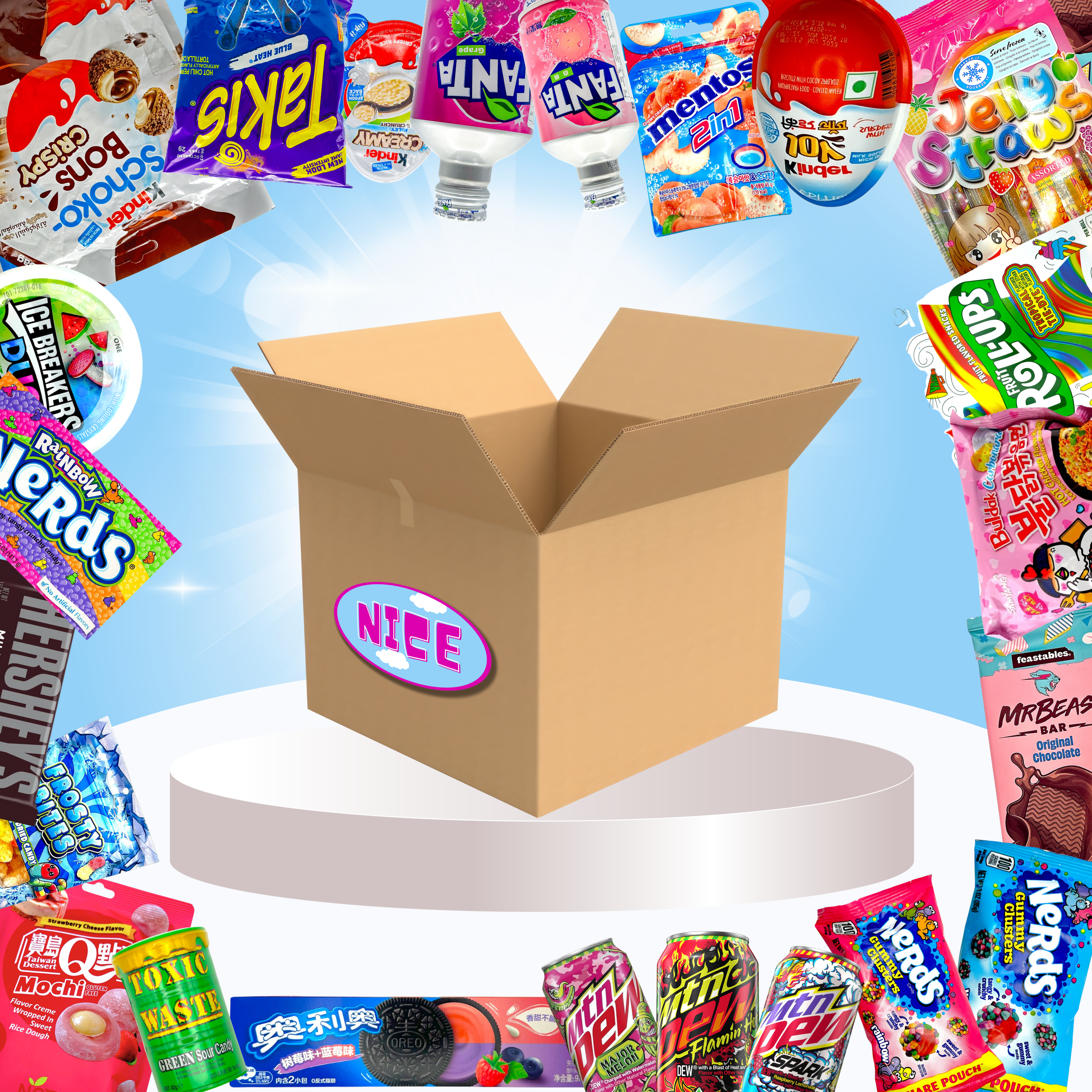 Nice Candy Mystery Pakete